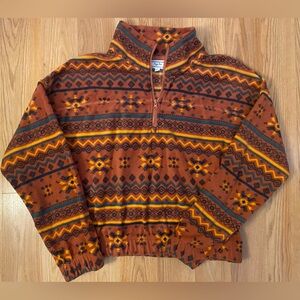 Hippie Rose 1/4 Zip fleece